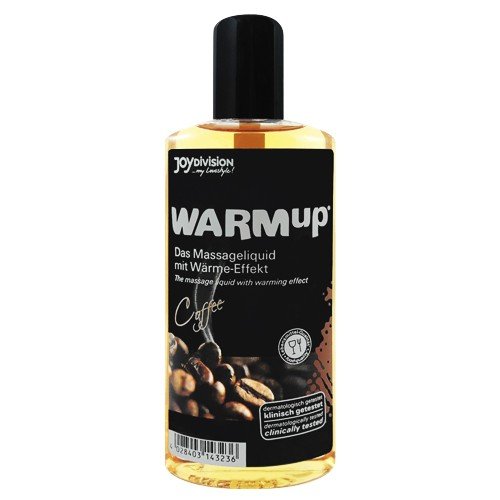 JoyDivision WARMup Coffee masažo aliejus 150ml | SafeSex