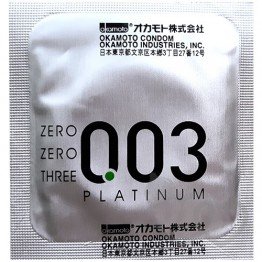 Okamoto 003 Platinum prezervatyvai | SafeSex
