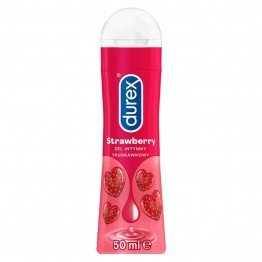 Braškių aromato Durex Play Strawberry 50ml | SafeSex
