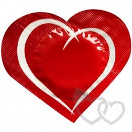 Pasante Heart prezervatyvai | SafeSex