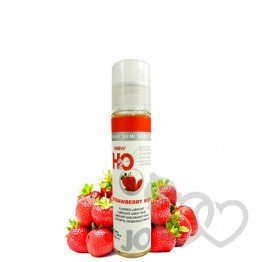Braškinis System JO H2O Strawberry Kiss 30ml | SafeSex
