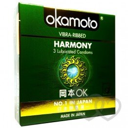 Okamoto Harmony prezervatyvai 3 vnt. | SafeSex