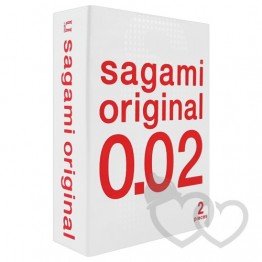 Sagami Original 002 prezervatyvai 2 vnt. | SafeSex