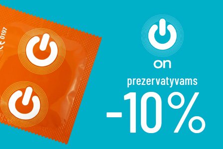 -10% ON prezervatyvams